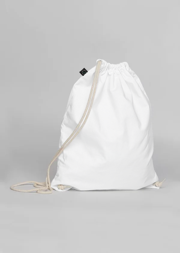 Organic Cotton Drawstring Bag