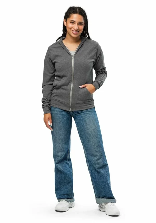 Unisex Lightweight Zip Hoodie